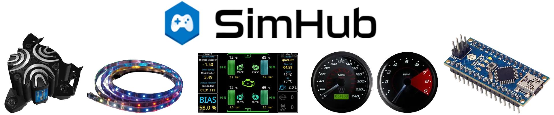 Pro Sim Racing SimHub Banner
