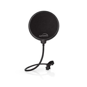 Auphonix Microphone Pop Filter (MPF-1) 6-inch Diameter With Double Mesh Filter Screen