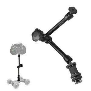 IMORDEN 11 Articulating Friction Magic Arm with 14 Threads and hot Shoe Mount for DSLR Camera RigLCD MonitorLED Lights etc.